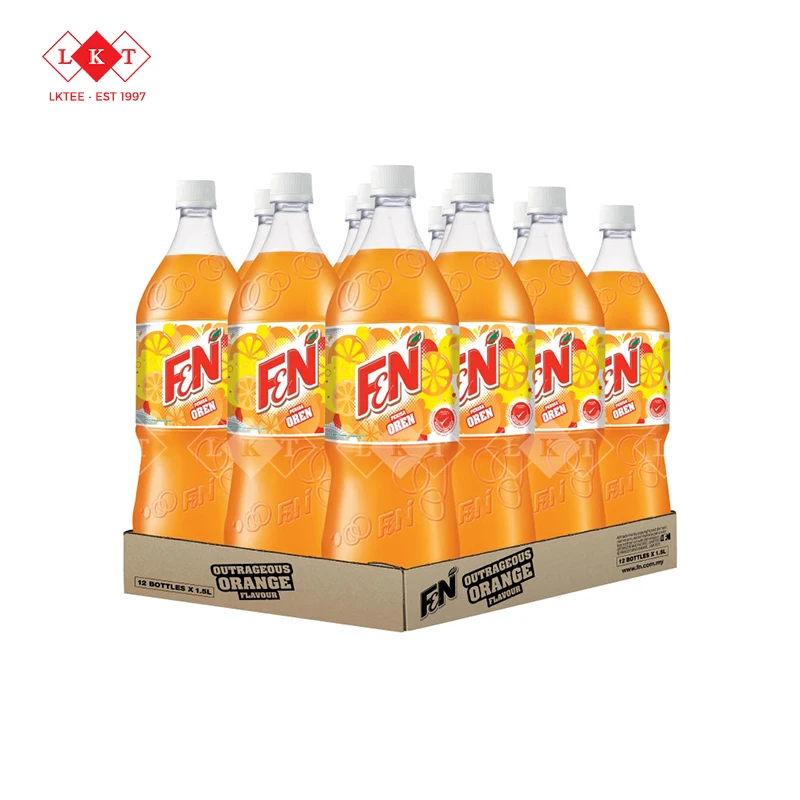 F&N Fun Flavors Carbonated Soft Drinks PET 1.5L Direct Factory Export Quality
