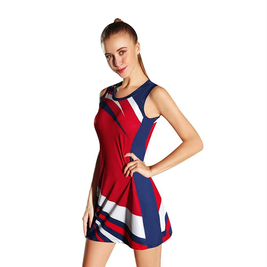 Custom Netball Dress Uniform High Quality Women Netball Uniform Latest Designs Bowling Shirt  Netball Uniform