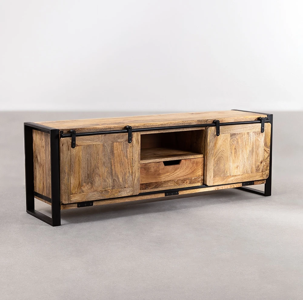 Горячая распродажа высококачественные современные роскошные винтажные подставки для телевизора гостиной мебель промышленные Деревянные железные шкаф дома
