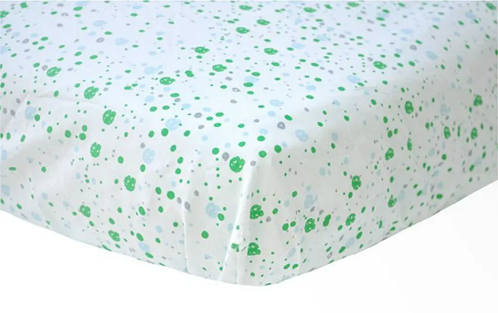 High Quality Organic 100% Cotton Wholesale Factories Baby Bedding Sets Dot Pattern Hot Sale Crib Handmade Infants Crib Sheets