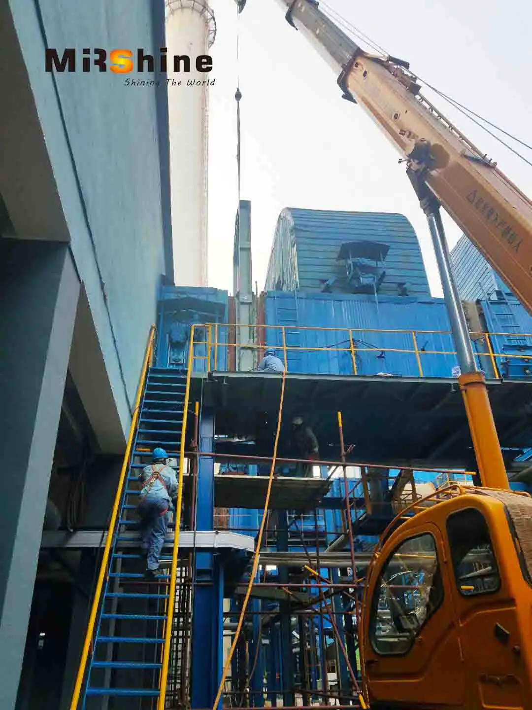 Low Maintenance Cost Electrohydraulic FGD Flue Gas Damper Door for Coal Coking Industrial