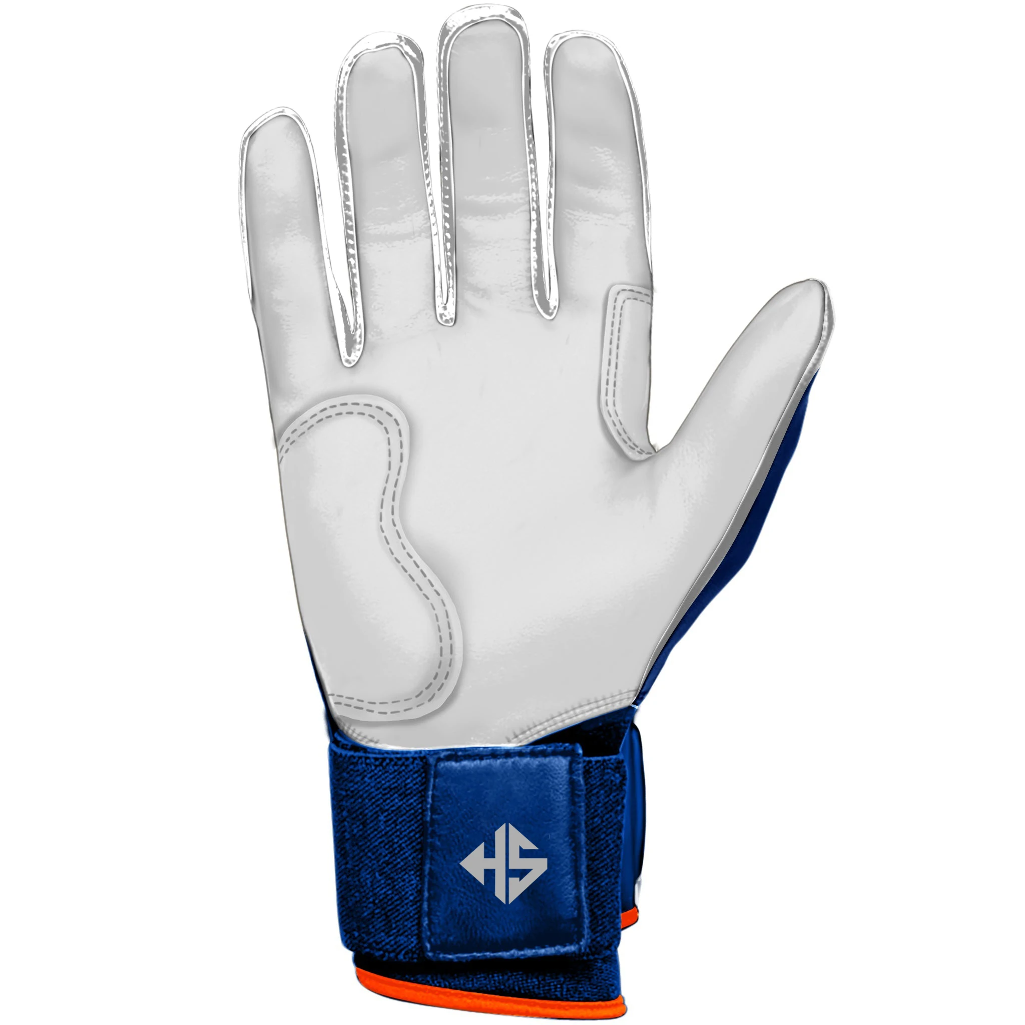 Professional Long Cuff Goatskin Digital Leather Baseball Batting Gloves Professional Unisex Softball Batting Gloves