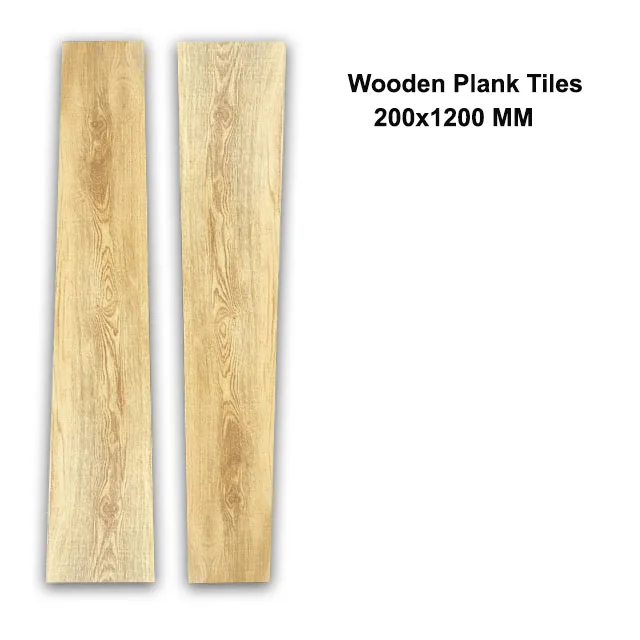 Luxury Design Wooden Strip 200x1200 mm Porcelain slab Wooden Floor Tiles Decorative Wooden Plank Tiles For Walls And Floor