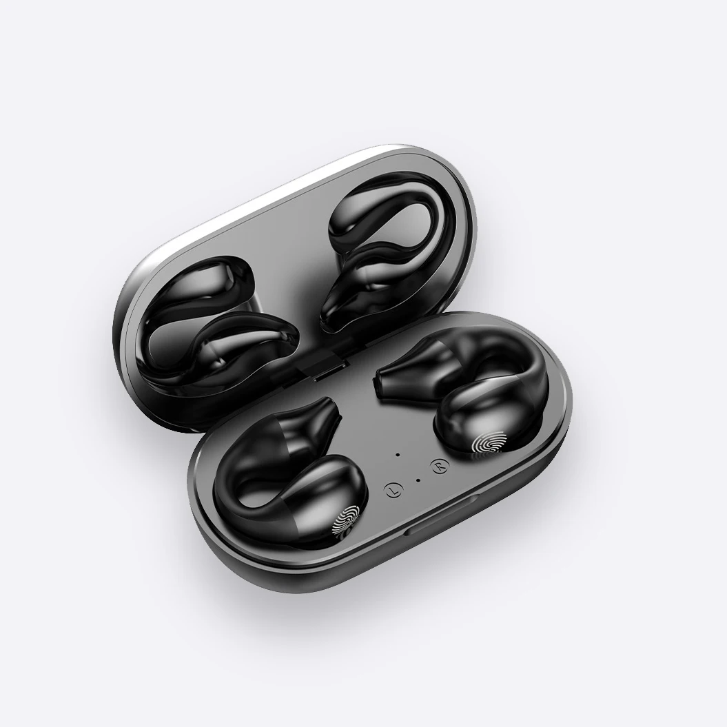 New bluetooth earphones not in ear sports noise canceling waterproof music wireless headset