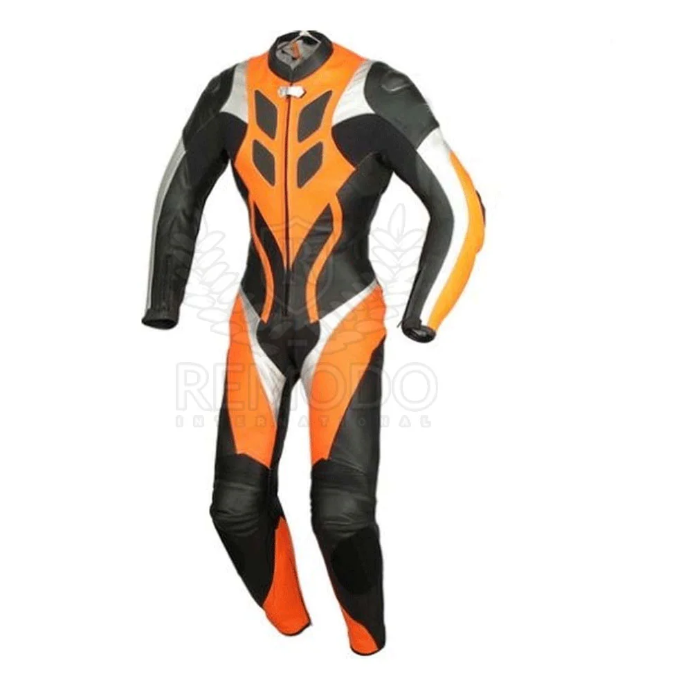 Custom Made Hot Sale Kawasaki Red Green Black Racing Motorbike Leather Suit Kawasaki Motorcycle Leather Racing Suit CE Approved