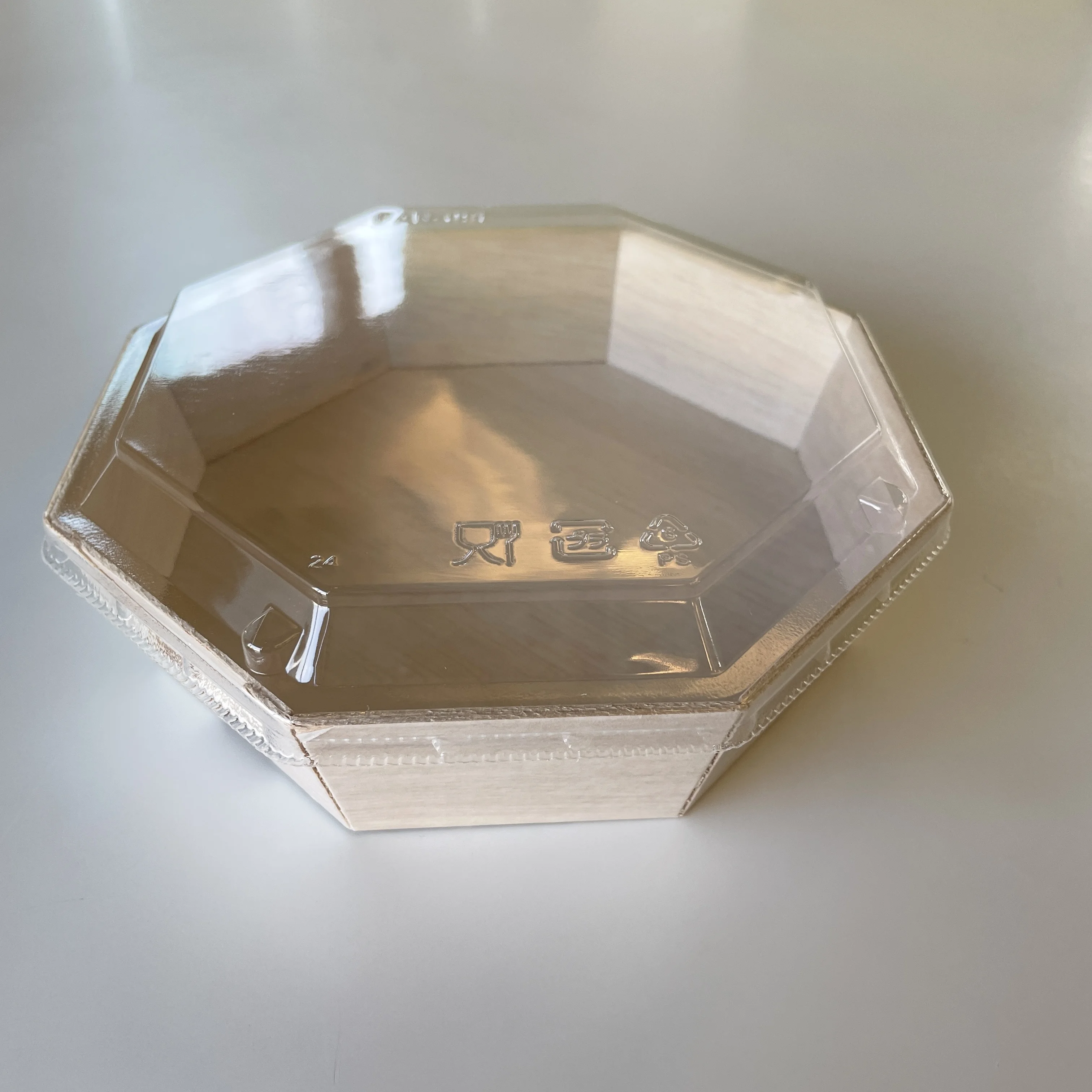 TAKAGI Disposable Takeaway Eco Friendly Wooden sushi catering box pastry dessert bakery cheese food container