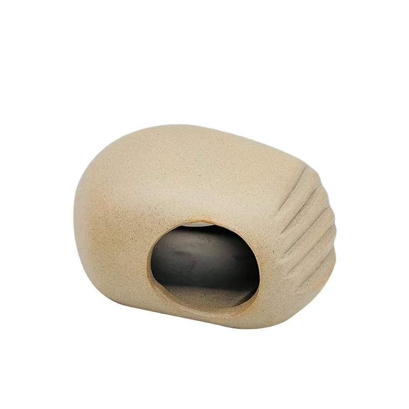 Original Design Of The Latest Hamster Hide In Natural Ceramic Material