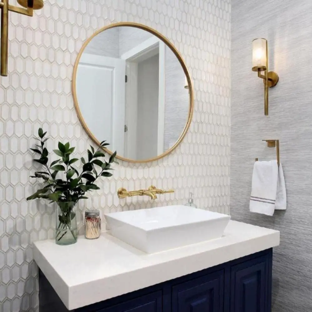 Round Wall Mirror For Wall Decor  BY KSN