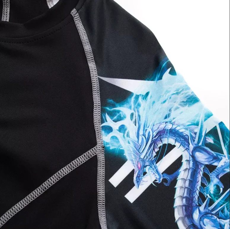 OEM Design Compression MMA Rash Guard OEM Rash Guard Custom Sublimated Printed Men Rash Guard For Boys