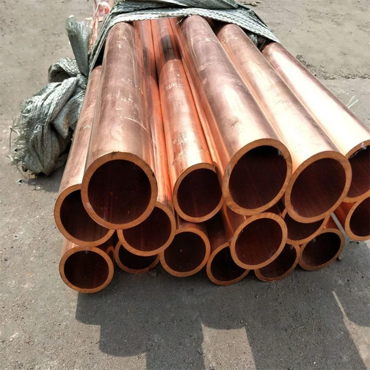 large thick walled copper tube pure copper round pipe for Hardware precision machining
