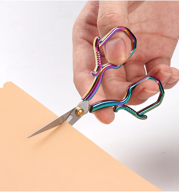 Profession quality vintage scissors stainless steel beauty embroidery scissors vintage