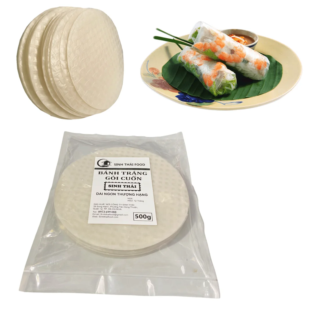 High Quality Rice Wrapping Paper Vietnam Rice Paper From Rice Power 100% Organic Best Price - WA84585914640