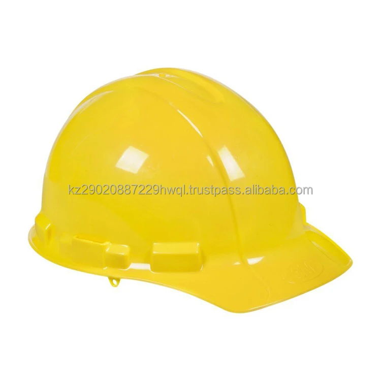 Durable construction helmet standard impact-resistant polyethylene with textile headband safety helmets protective