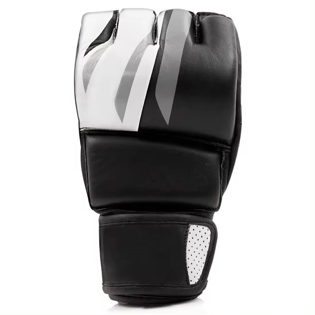 Professional Boxing Equipment MMA Hybrid Leather PU Leather MMA Punching Gloves Fighting Gloves Mma  Gloves
