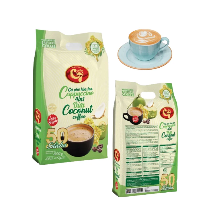 Private Label Instant Coffee Good Price For Arabica Coffee Using With Hot Water Taste As Coconut Coffee From Vietnam Supplier