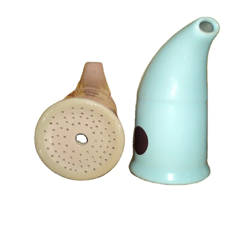 Refillable Himalayan Salt Ceramic body Inhaler Pink Salt Nasal Inhaler Reusable Good Quality To Support Respiratory Health