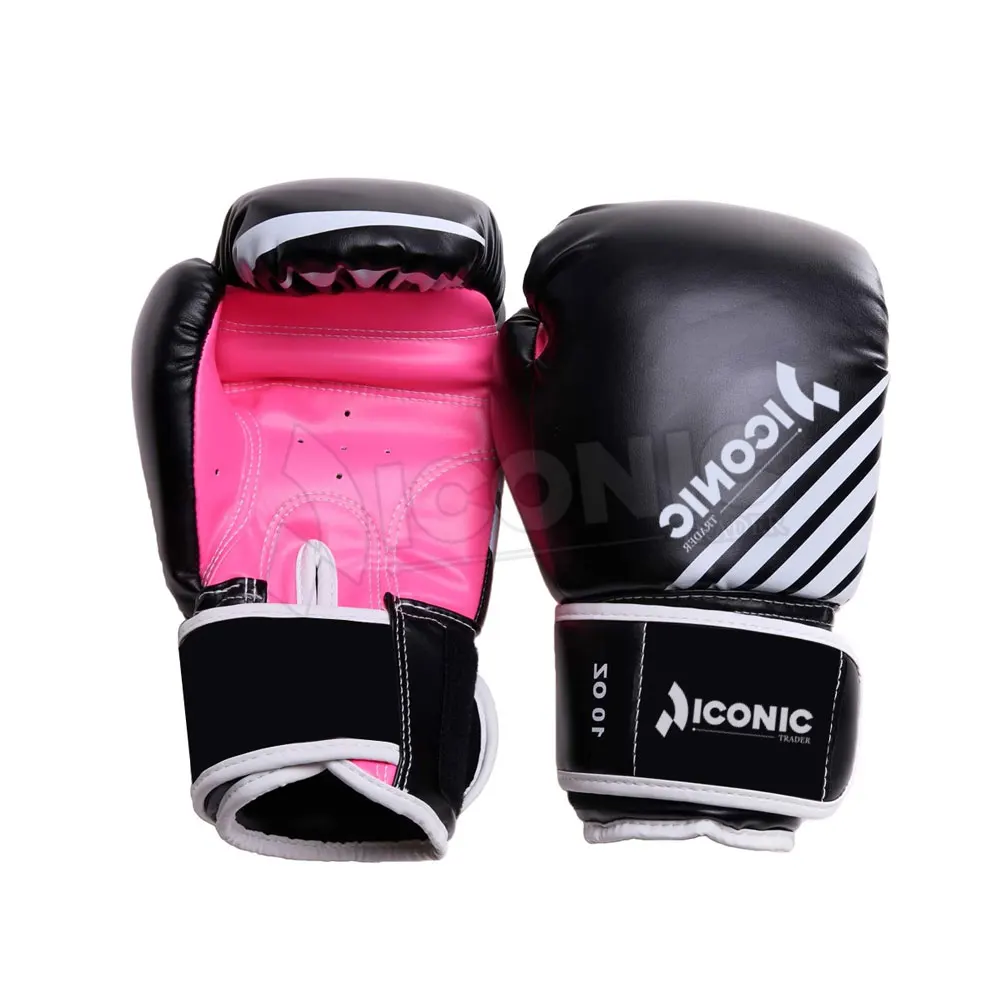 Непобедимая Боевая Экипировка стандартные кожаные тренировочные боксерские перчатки с крючками и петлями цвета мексиканского флага-идеально подходят для бокса 