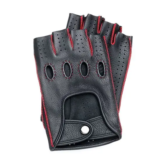 Custom Style Outdoor Half Finger Sports Gloves Tactical Cycling Gloves Mesh Fabric Genuine Leather Sheepskin