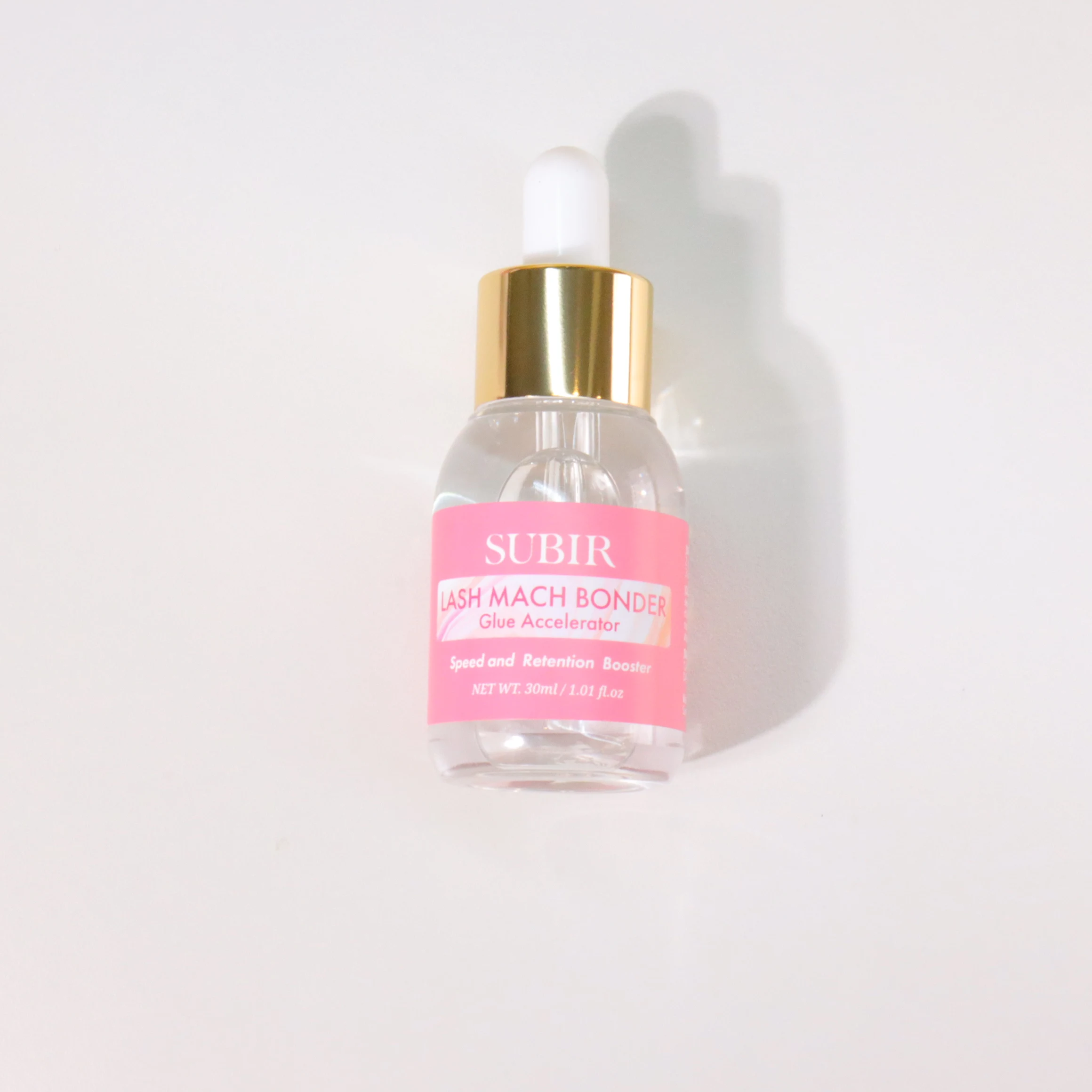 KOREA ORIGVEGUN LASH BONDER For Eyelash extension glue Boost Curing Speed and Retention Water Proof ISO22716 GMP Quality