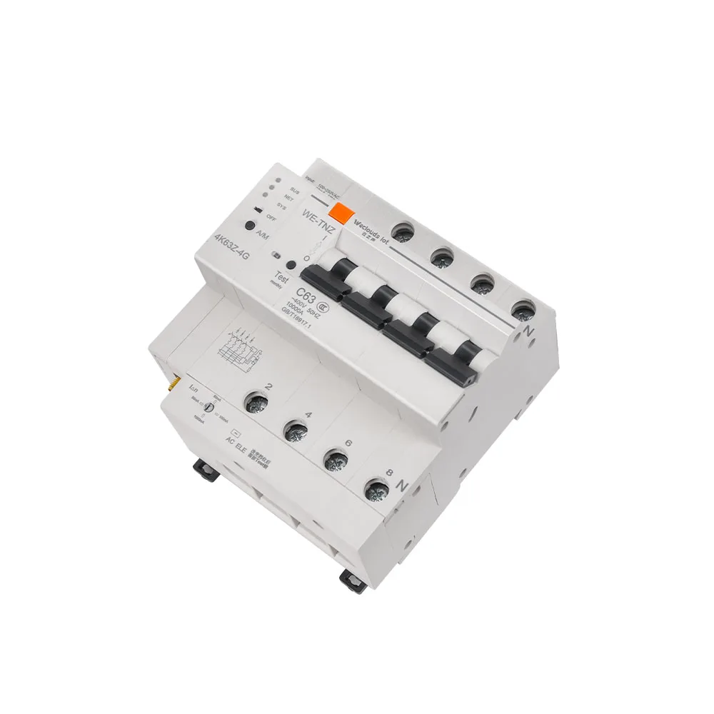 Smart Micro-break remote control leakage protection, parametric metering for road Industrial smart distribution cabinets