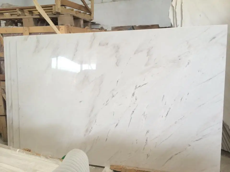 Vietnam High quality and cheap price Milky White marble Slabs  Used for wall cladding ready to export