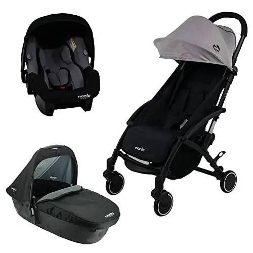 Coche Para Bebes Lightweight Stroller Baby Compact Travel Buggy One Hand Foldable Two Ways Baby Stroller With Dinner Plate