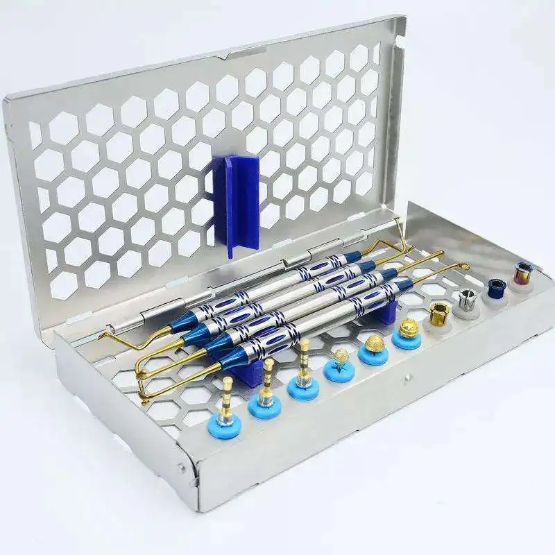FINER Dental implant drill kit bone expander osteotome instrument sinus lifting dental implant blue and silver