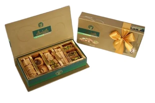 Al Sultan Sweets High Grade Baklawa Exquisite Assortment 100gm Wholesale Snack Food in Bags Boxes Bulk for Desserts