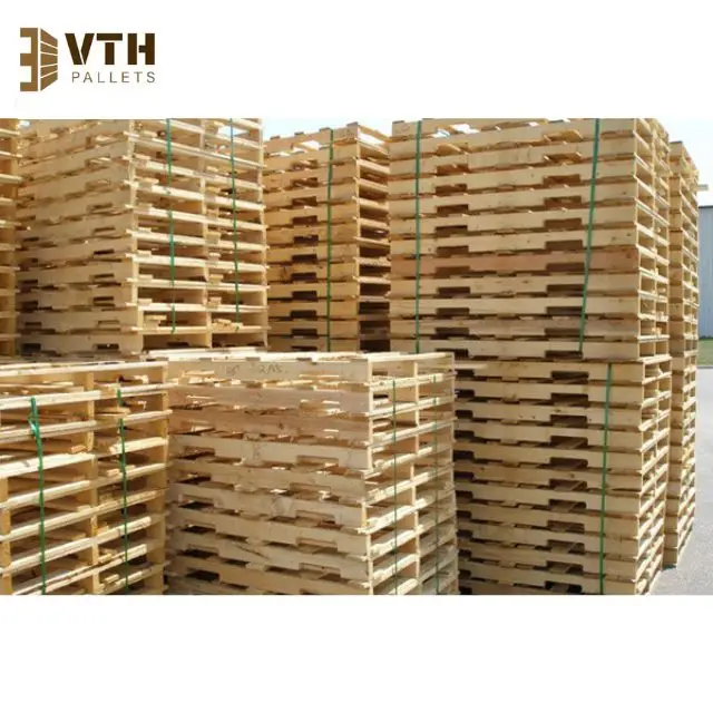 Vietnam ведущий производитель двухсторонних деревянных поддонов из переработанной стали оптовые решения для глобальных покупателей