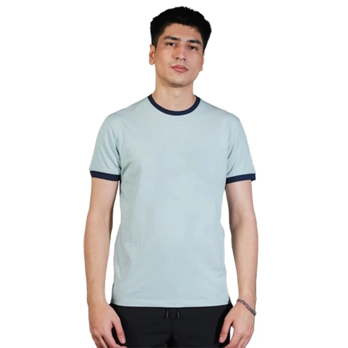 Wholesale Price Top Trending High Quality T shirt For Men Customized Baby Blue Color T shirt For Boys