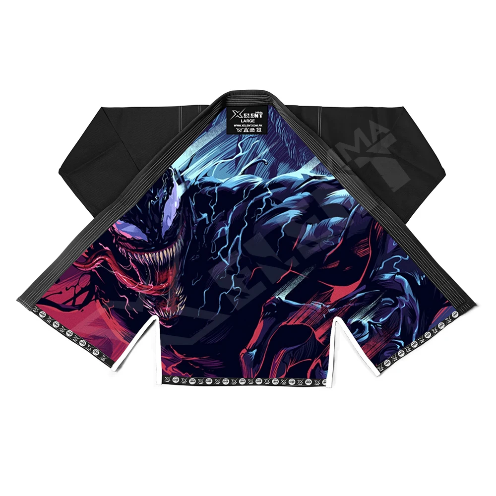 Customize BJJ Gis With Woven Label And Customize Design Attached BJJ KImono  Brazilian Jiu Jisu Uniform Martialarts Wears Kimono