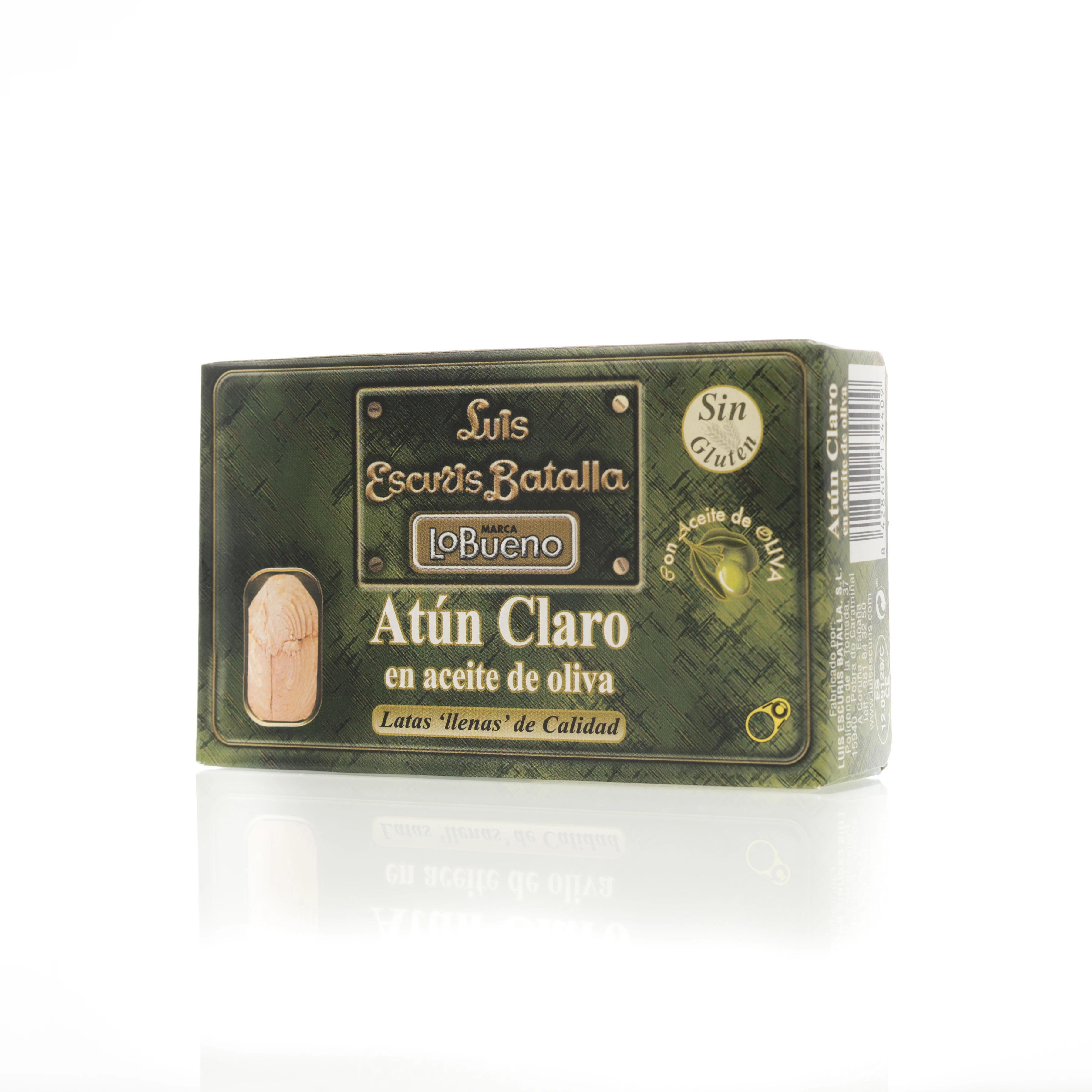 Best Light Tuna in Olive Oil 115 gr | Canned Seafood |Premium Product | Product from Spain | Conservas Escuris