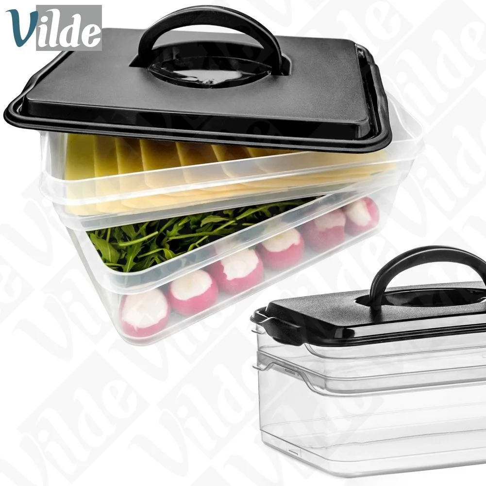 Nice Cost Performance High Quality Cold Meat Container 2-Level 600 Millimeter / 1,5 Liters