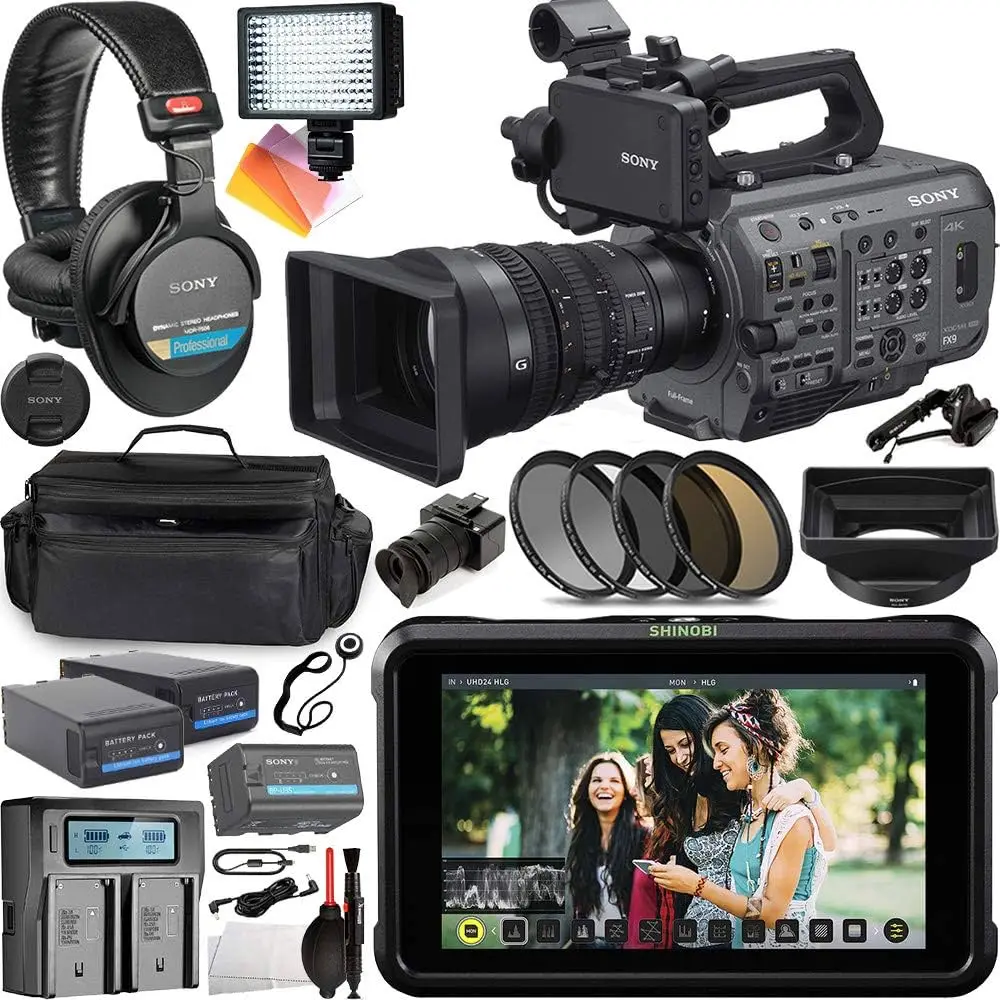 Супер аутентичная PXW-FX9K система полнокадровой камеры XDCAM 6K с объективом 28-135 мм f/4G