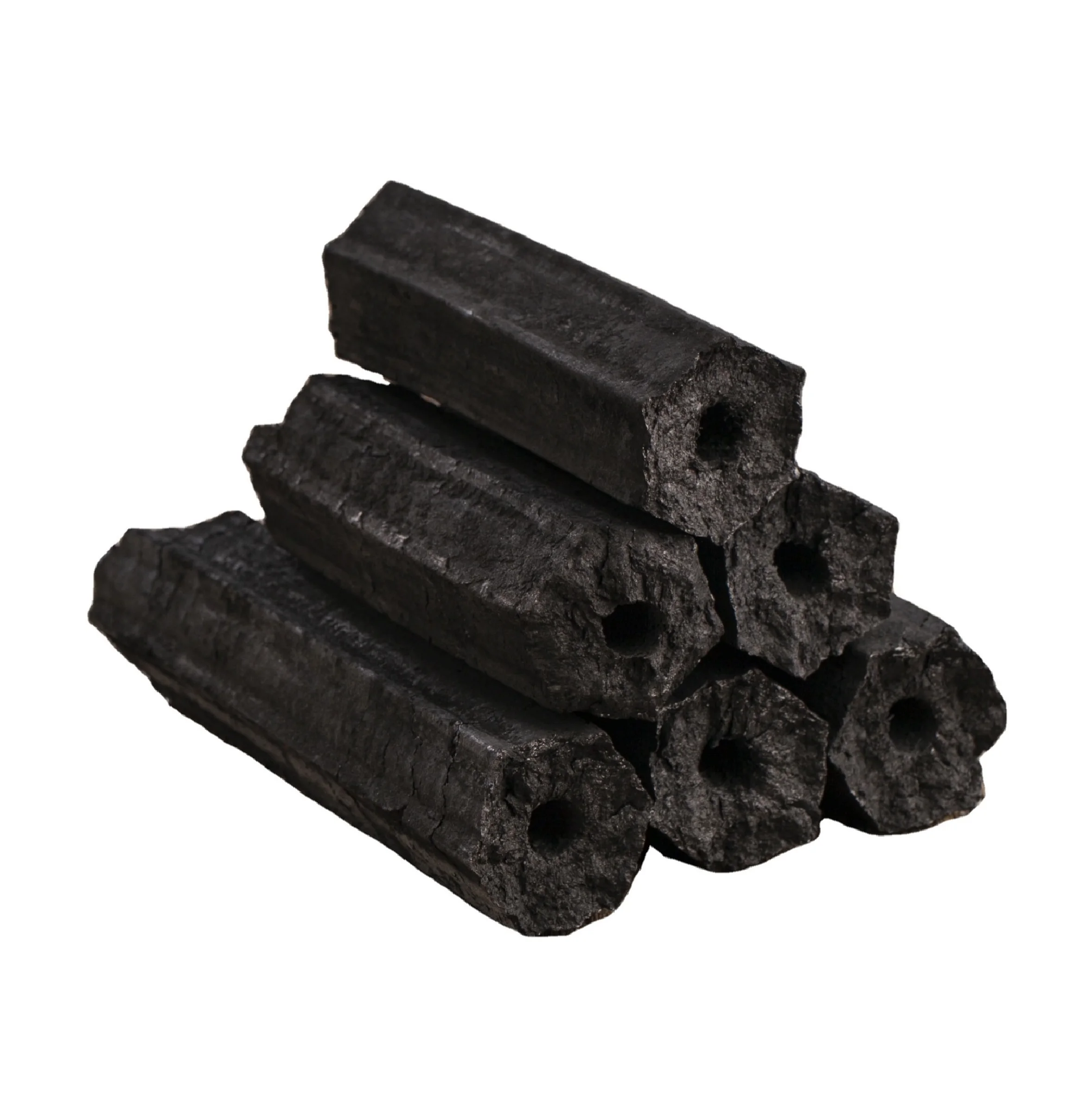 Mondol Briquette Charcoal  Hexagonal Hardwood Barbecue World Best High Density Sawsdust Briquette Charcoal