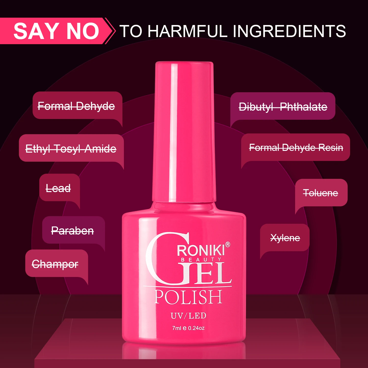 20Pcs/Kit Gel Nail Polish Set 7ml High Quality Soak Off UV Gel Varnish Kit For Women Gift Gel Pigment Nail Art Manicure