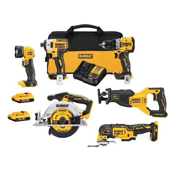 2025 New Arrival POWER TOOLS DEWALTZ 20V MAX LITHIUM-ION CORDLESS 32 TOOLS COMBO KIT WITH (2) 20V 4.0AH