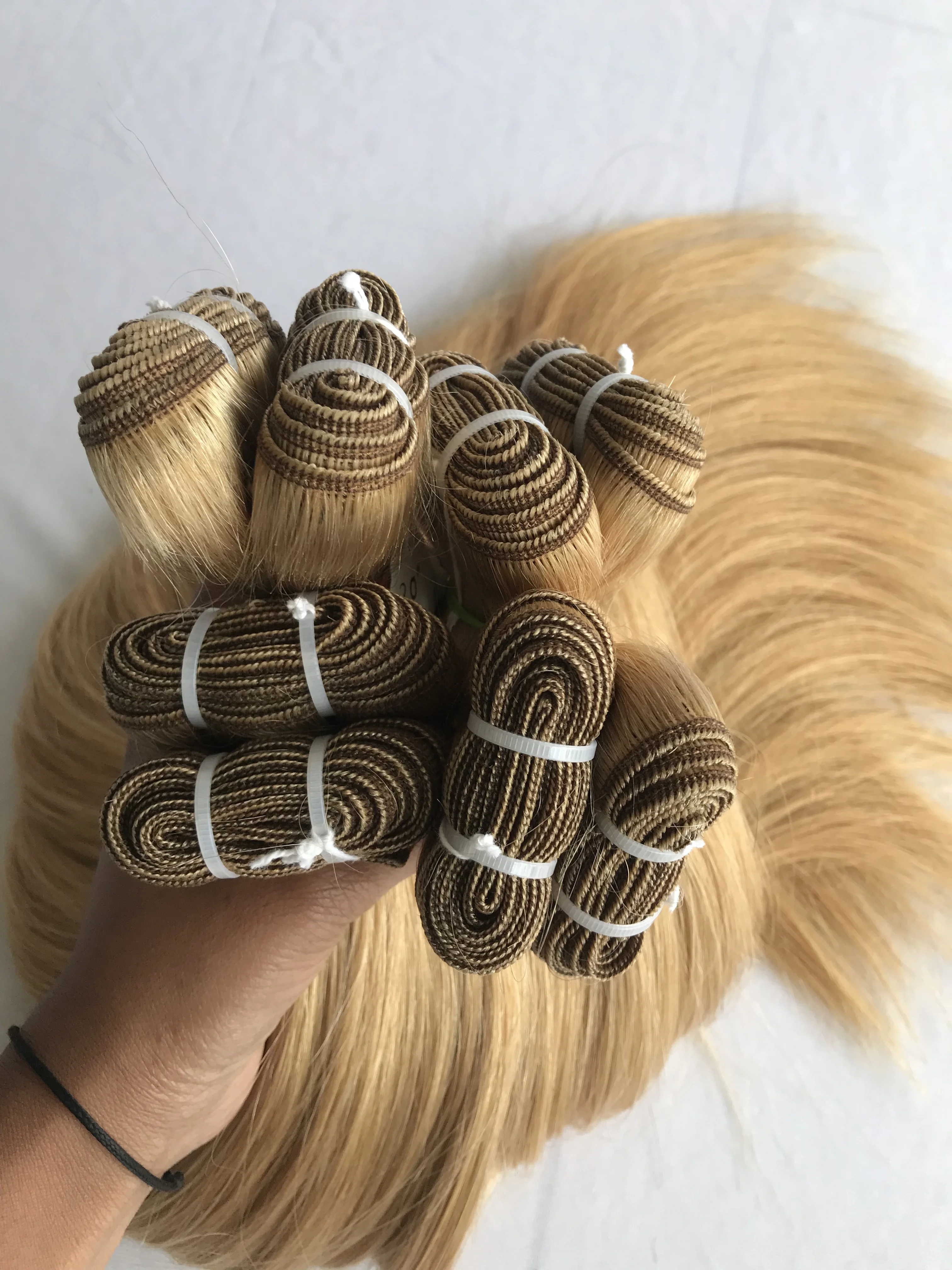 Top Grade Quality 20' #10 Straight Cambodian Mink Indian Temple Remy Virgin Human Extension Soft Raw Indian Supplier 100%