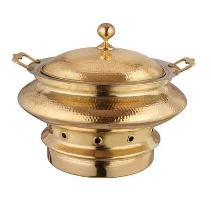 Pure Copper Chafing Dish In Classic Design At Wholesale Price Copper Utensils Manufacturers & Wholesaler