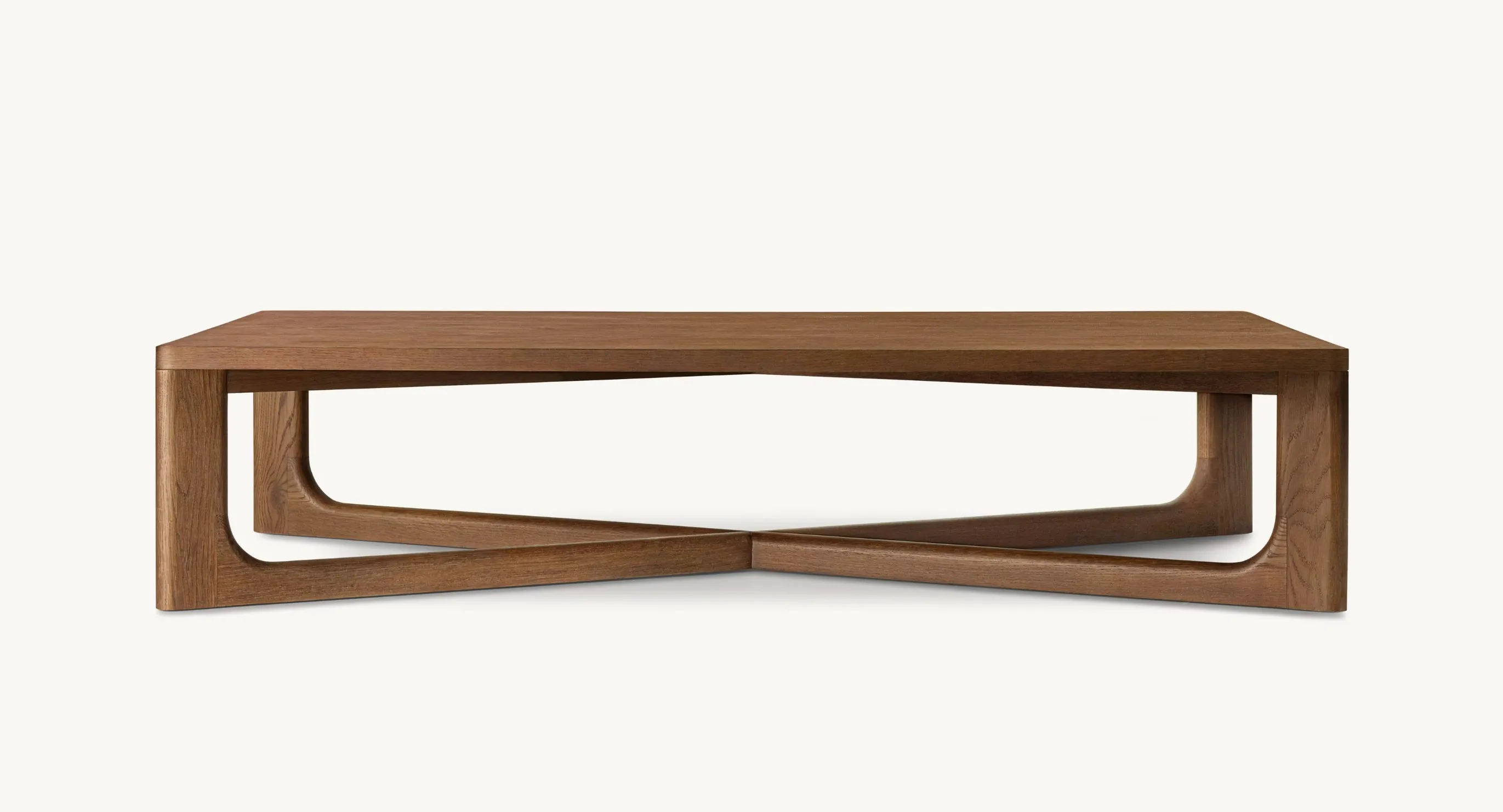 Breton Solid Wood Coffee Table for Living Room and Bedroom Home Furniture and Restaurants