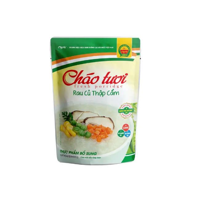 Mixed Vegetables Fresh Porridge baby porridge Best supplier No preservatives ready to eat packing in bag from Vietnam