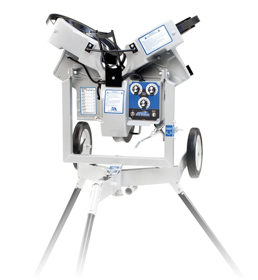Doorstep Delivery HACK ATTACK 3 Wheel Baseball Pitching Machine