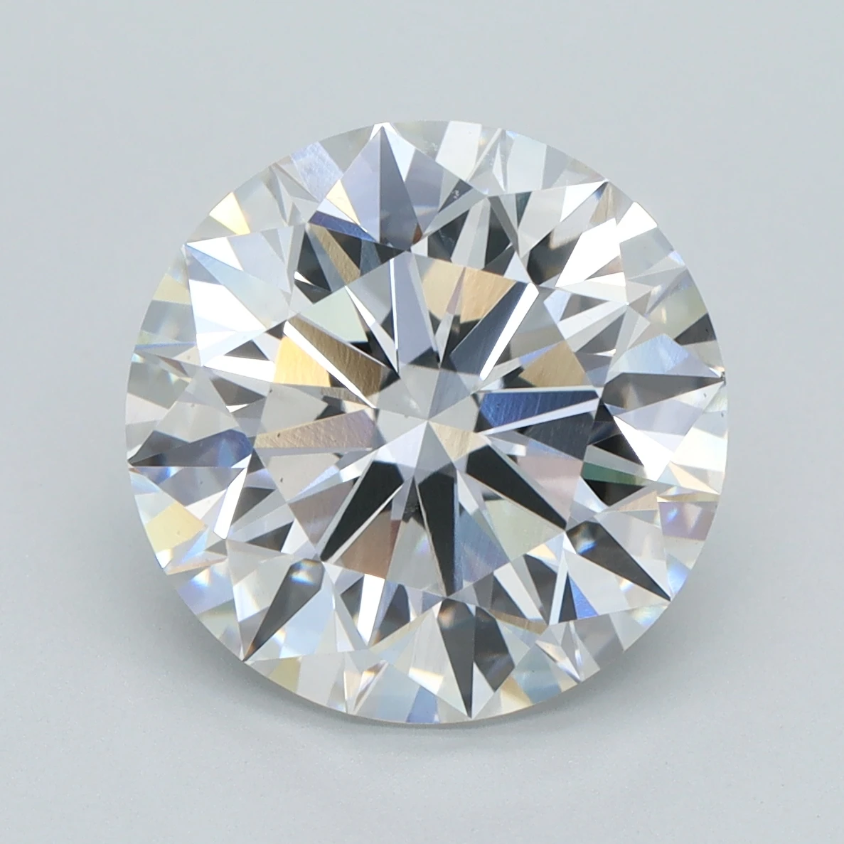 IGI 5.21 ct  Lab Grown Diamonds Loose White Round Shape Lab Diamond E VS1 for Engagement Ring or Jewelry Making