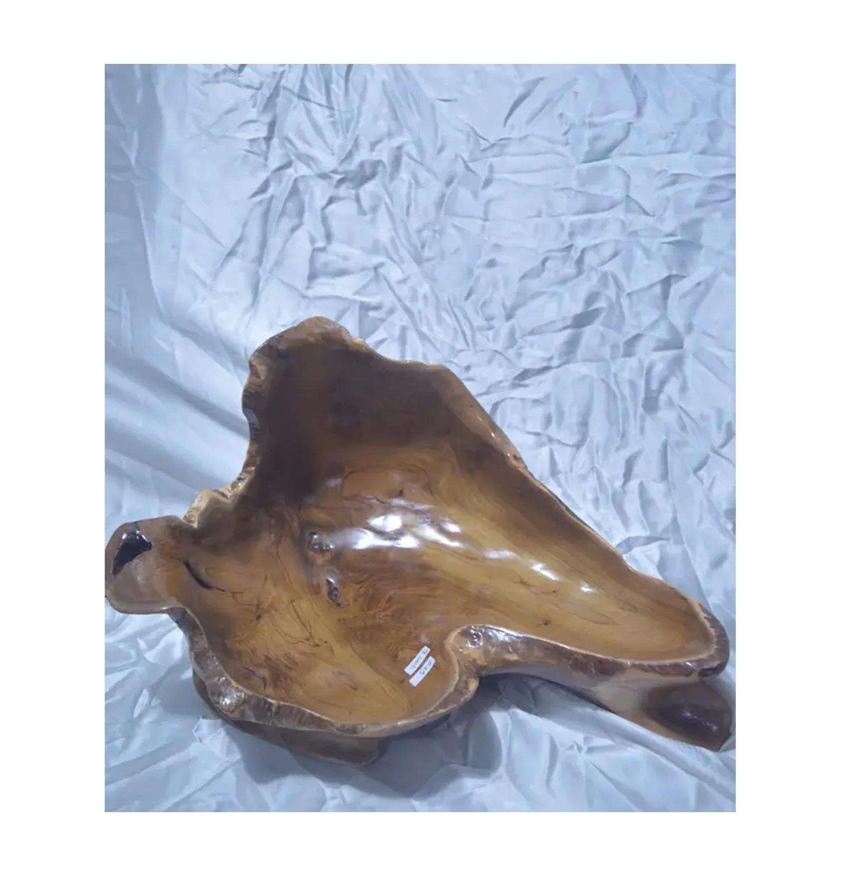 Durable Natural Wood Crafts Wooden Bowl From Indonesia Finest Wood For Furniture And Decoration in House Office Or Hotel