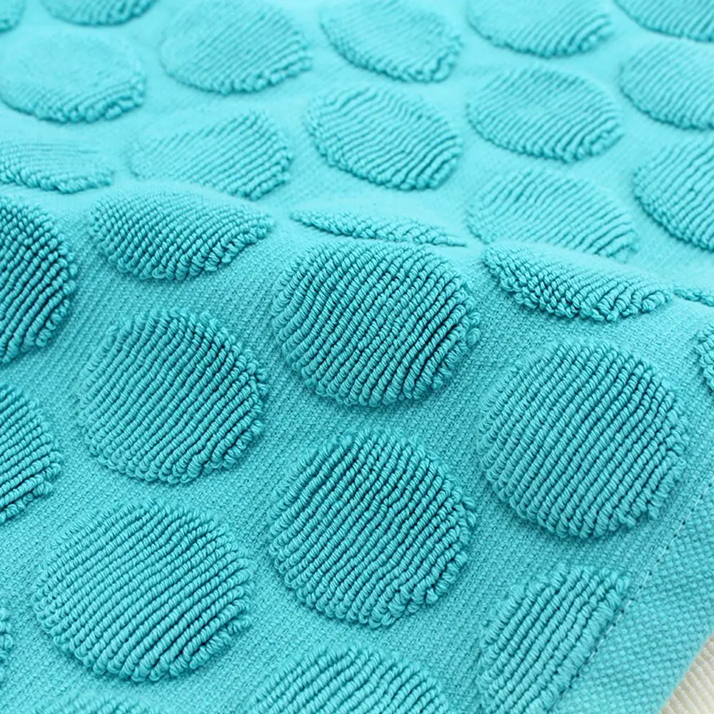 [Wholesale Products] HIORIE Imabari Brand Polka Dot Pattern Bath Mats 40*60cm 750GSM 100% Cotton Machine Washable Cute Purple