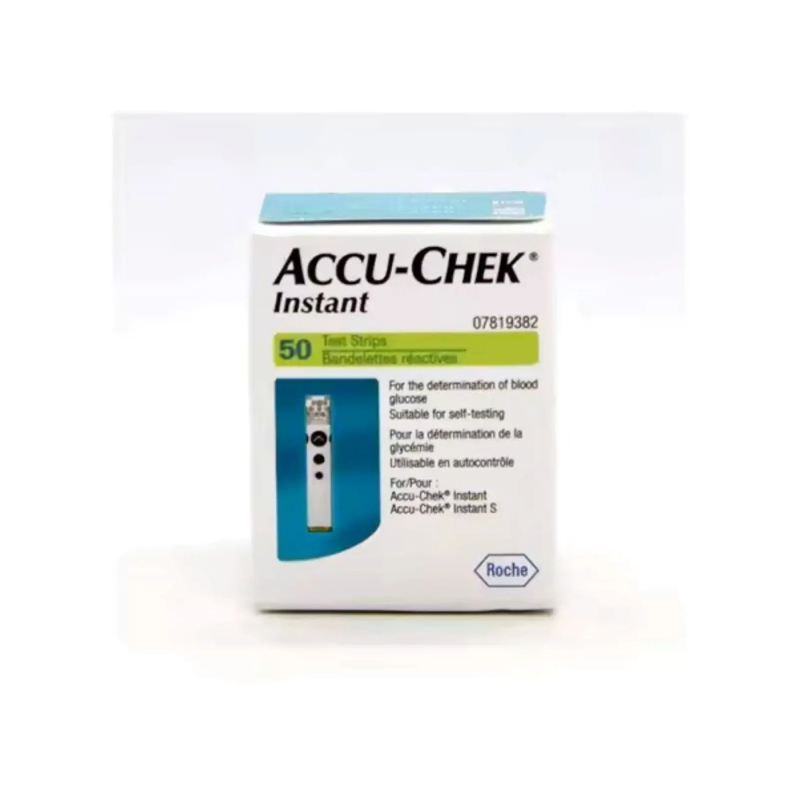 Accu-Chek Active 50 Test Strips and Lancets for blood Glucometer