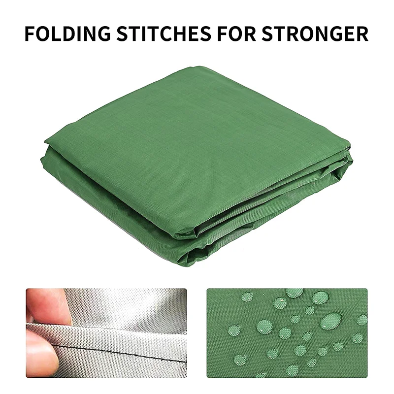 275 Gallon Tote Sunshade Water Proof Protective Hood 1000 L Garden Water Tank Black