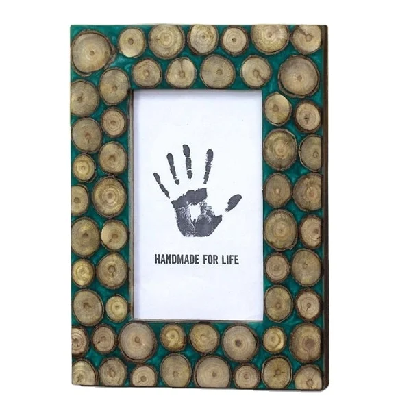 Custom Wholesale Desktop Decoration Square Picture Frame Solid Wood Photo Frame 4x4 6x4 7x5 photo size