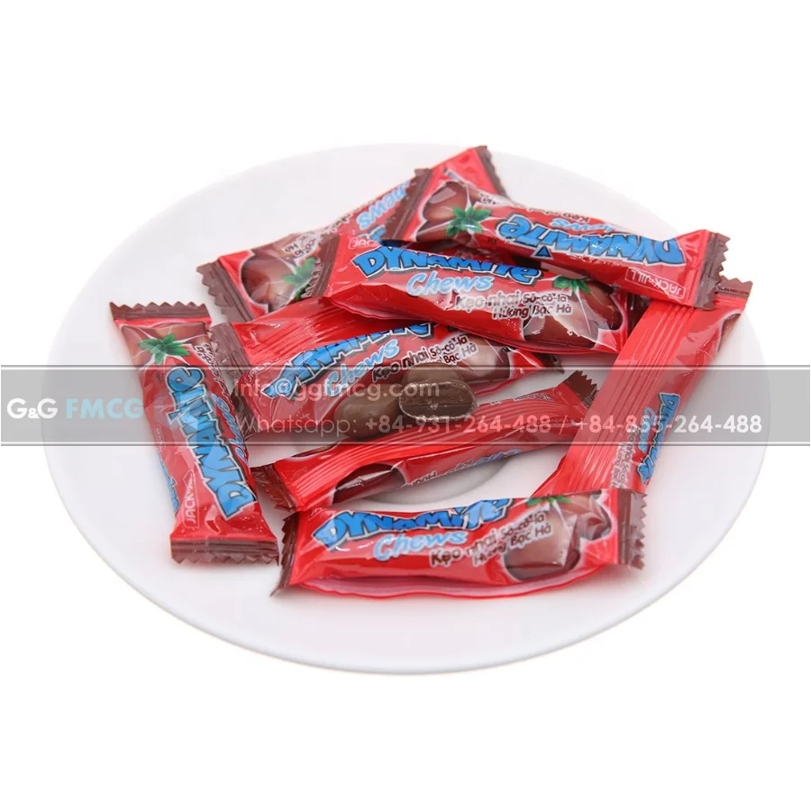 Вкусные конфеты Choco Mint динамит жевать 1 кг x 8 мешочков из Вьетнама