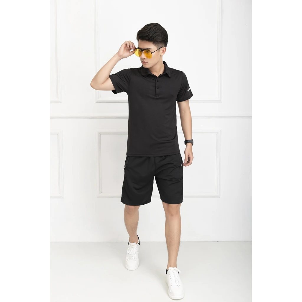 Hot selling men golf polo polyester stretch custom polo shirts with embroidery logo streetwear polo shirt